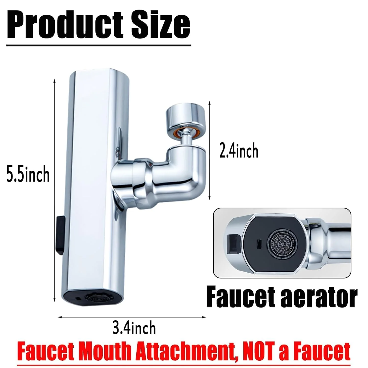 AquaFlow™ Waterfall Kitchen Faucet - Image 5