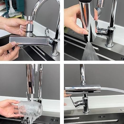 AquaFlow™ Waterfall Kitchen Faucet - Image 9