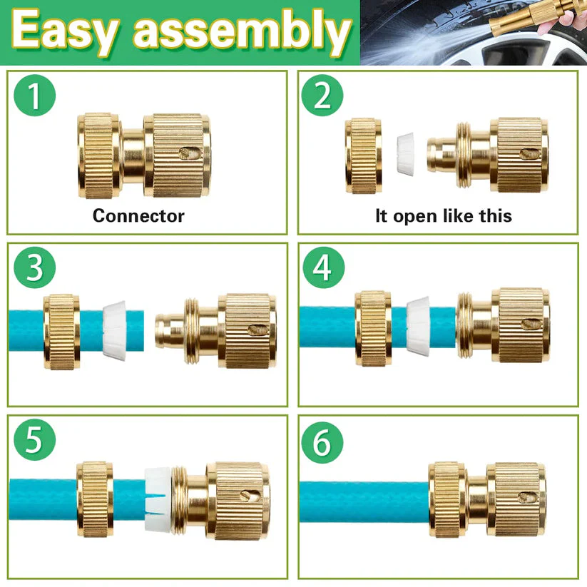 Urban™ Brass Water Spray Nozzle - Heavy Duty Pressure Washer - Image 4
