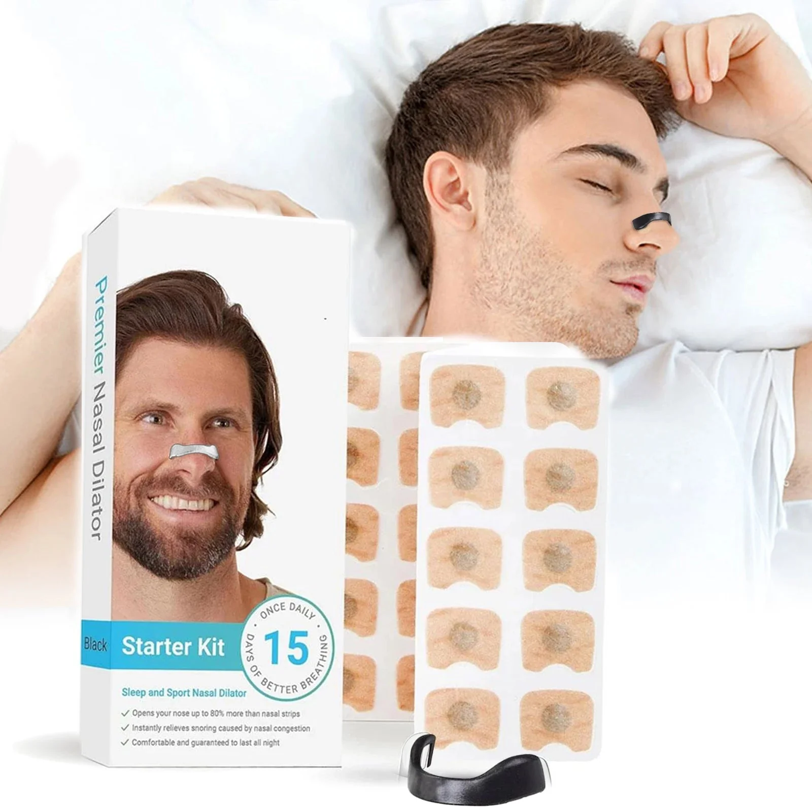 ClearAir Premium Magnetic Nasal Strips - Image 2
