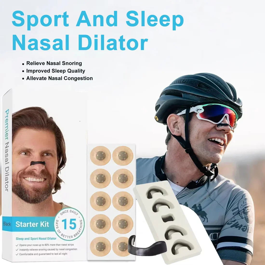 ClearAir Premium Magnetic Nasal Strips - Image 3