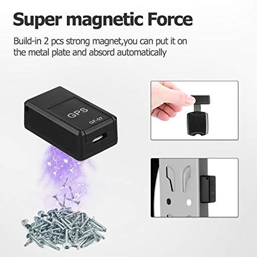 Locator,Tracking Device,Mini Magnetic GPS GSM/GPRS Car Tracking Locator Device Free Installation for Vehicles No Monthly Fee,Dogs,Keys,Cars, Kids, Persons,Travel,Key Finder,Smart Watcht,Pets (Black) - Image 4