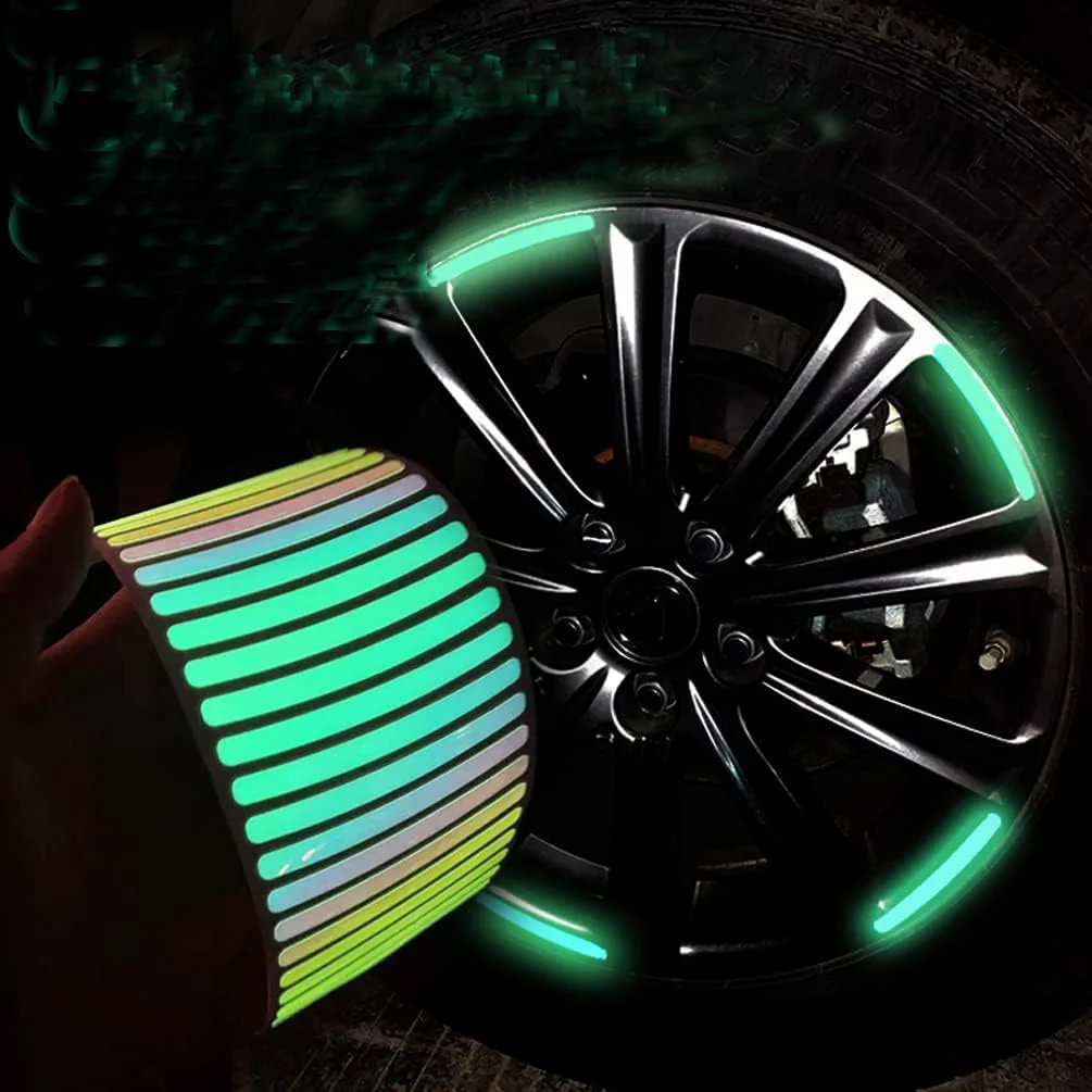 Holographic Anti-Collision Reflective Stickers for Motorcycles and Cars 🚗