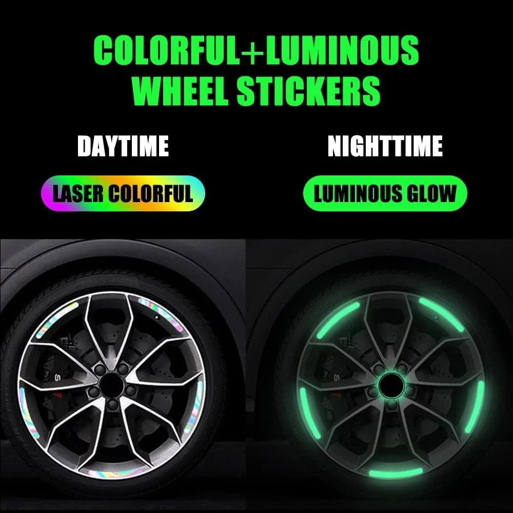 Holographic Anti-Collision Reflective Stickers for Motorcycles and Cars 🚗 - Image 6