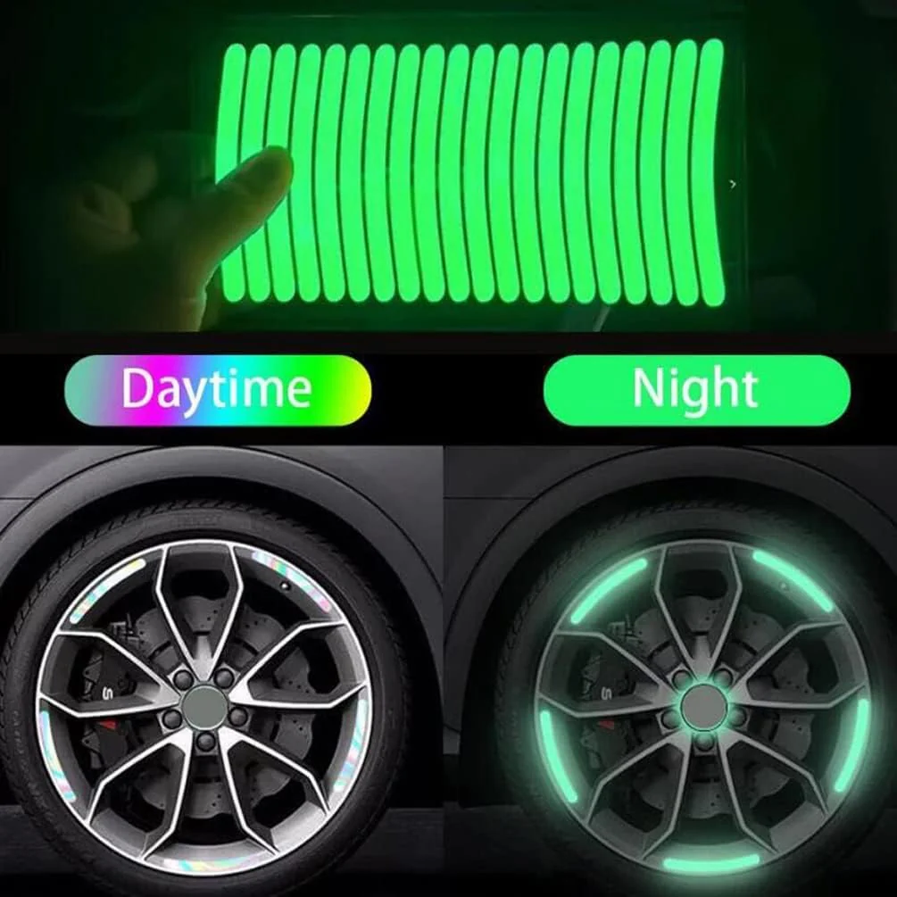 Holographic Anti-Collision Reflective Stickers for Motorcycles and Cars 🚗 - Image 8