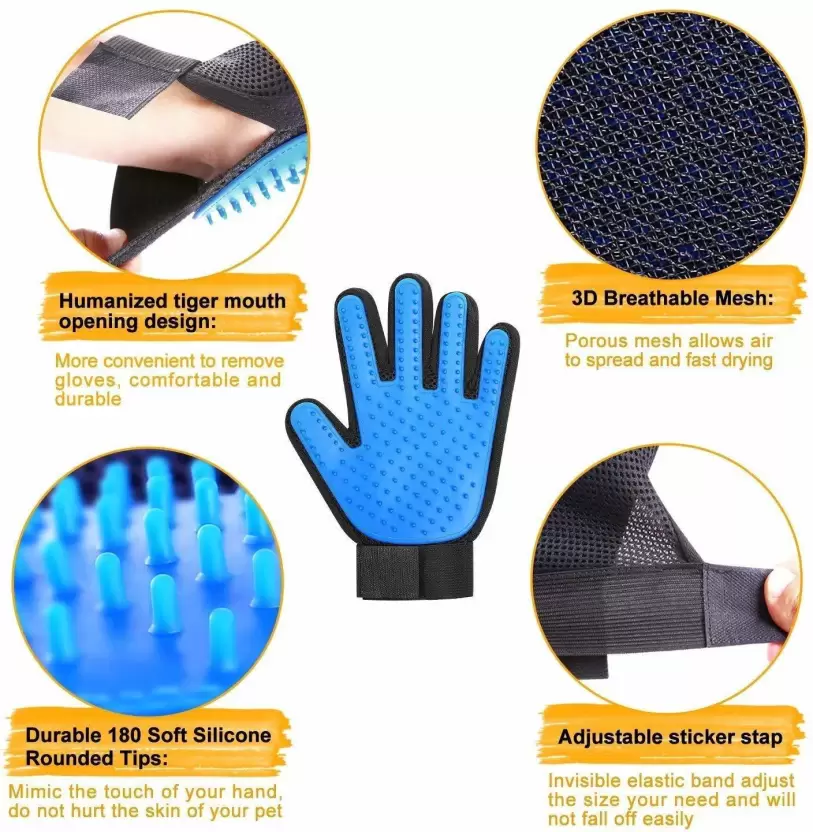 Urban™ Pet Grooming and Deshedding Glove - Image 4