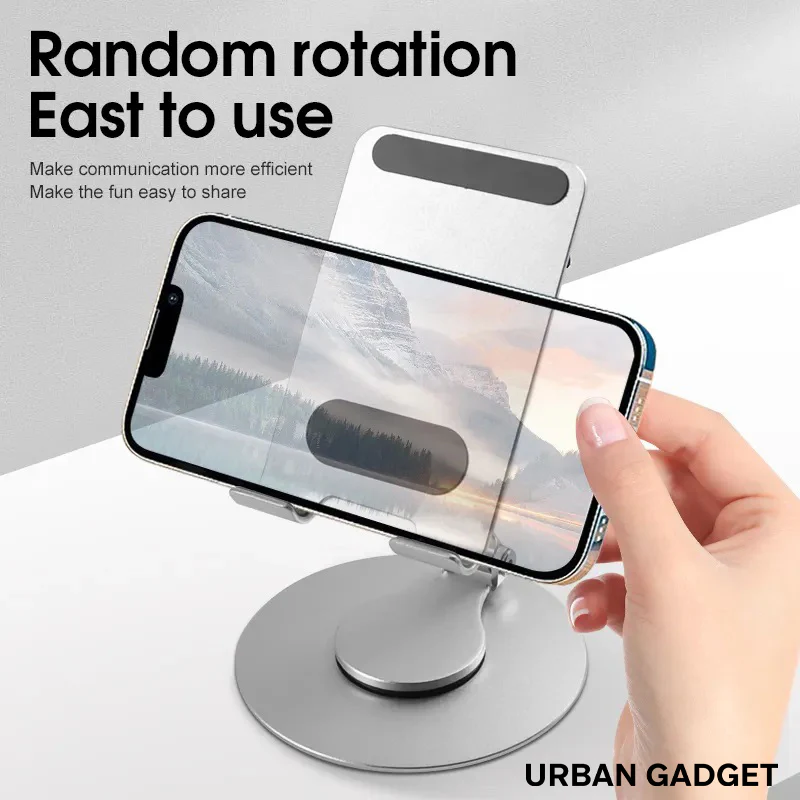 Urban™ PivotPro Elite Phone and Tablet Stand (Silver/Space Grey) - Image 7
