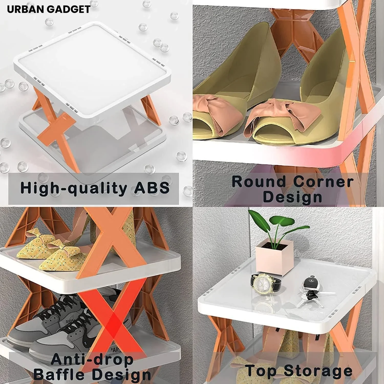 Urban™ Multi Layer Smart Shoe Rack - Image 3