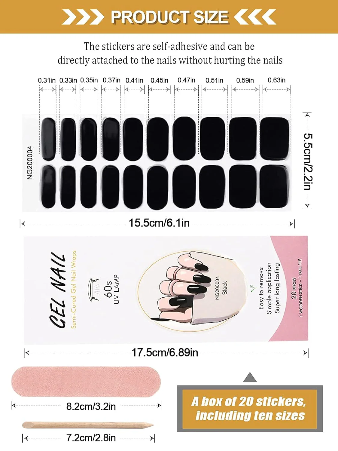 Urban™ UV Sticker Nails - Image 4