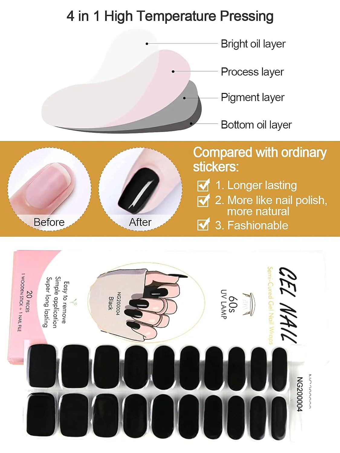 Urban™ UV Sticker Nails - Image 5