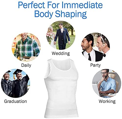 FitCore™ Men's Slimming Compression Shapewear – Define Your Best Shape! 💪 - Image 3